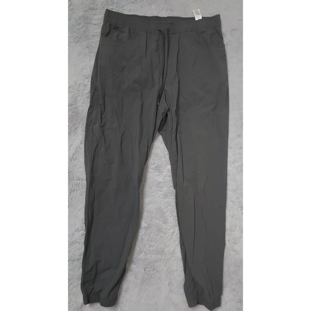Patagonia Pants Mens XL Outdoor Quantdry Hiking Jogger Gray Drawstring  Climbing